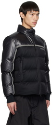 Moncler Black Quilted Down Jacket