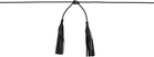 Maryam Nassir Zadeh Black Regalo Belt