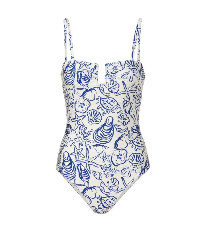 Photo: Simkhai Ottilie printed swimsuit