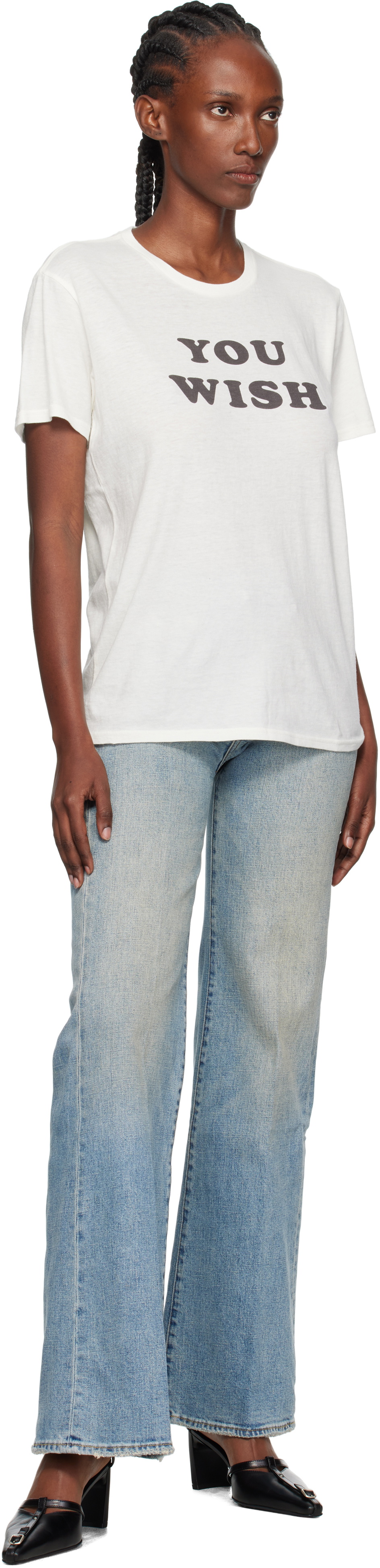 R13 Off-White 'You Wish' Boy T-shirt