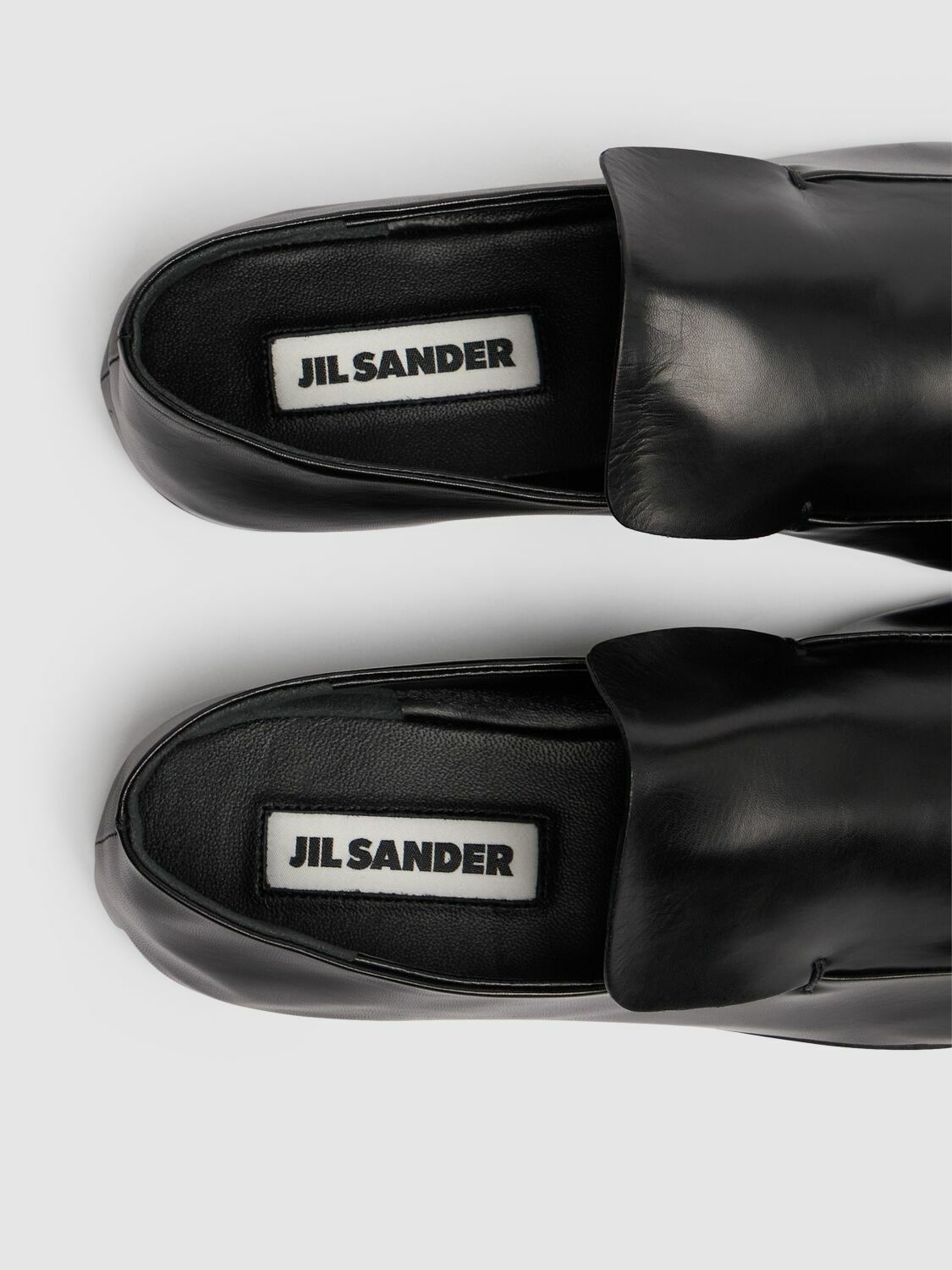 JIL SANDER 10mm Leather Loafers Jil Sander