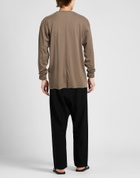 Isabel Benenato Mens T-shirt Taupe