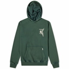 Represent Men's Power And Speed Hoodie in Forrest Green