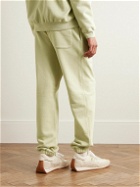 Auralee - Tapered Cotton-Jersey Sweatpants - Green