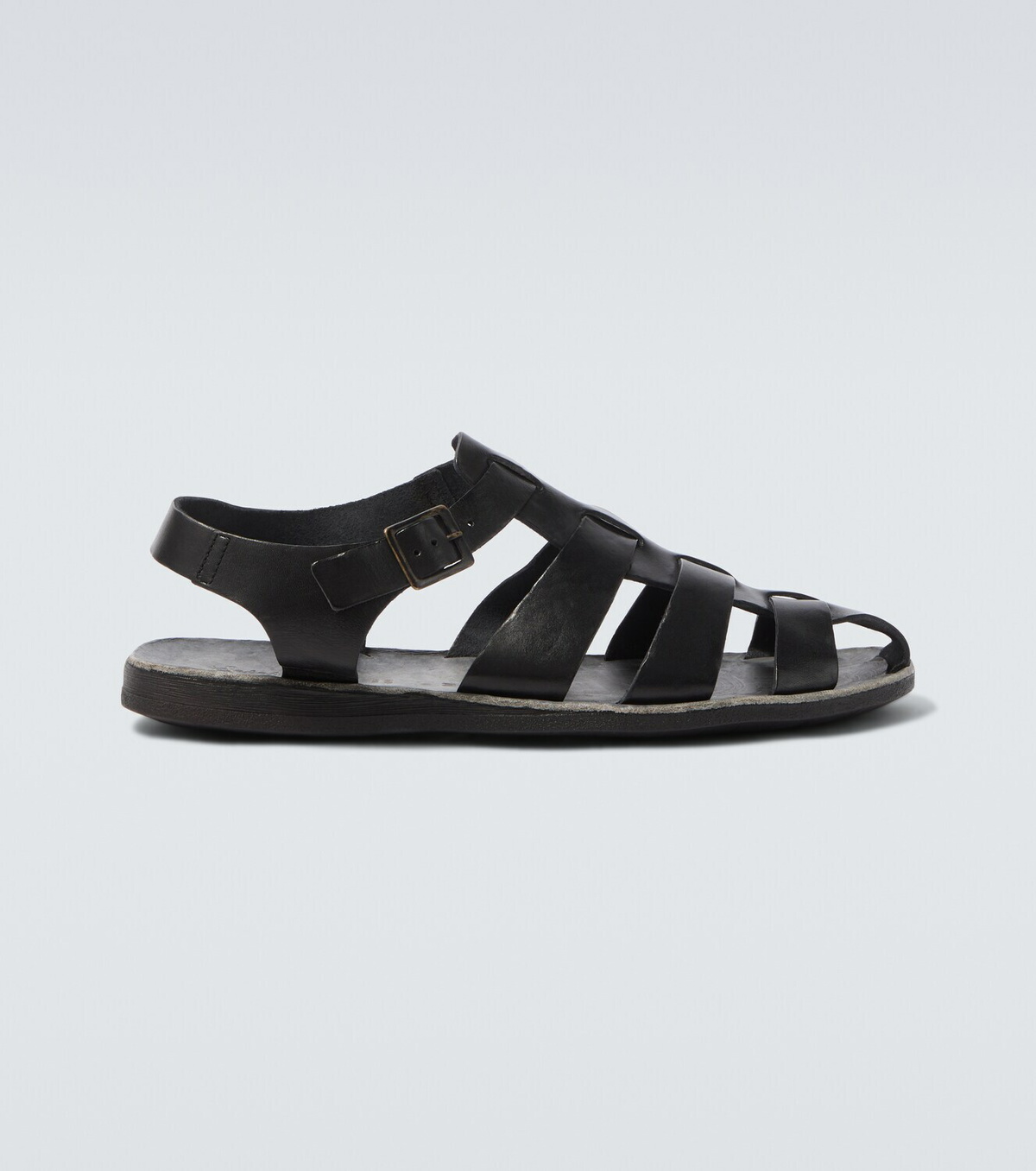 Sabah Porto leather fisherman sandals
