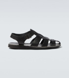 Sabah Porto leather fisherman sandals