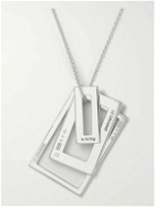 Le Gramme - Medallion Variation Sterling Silver Necklace