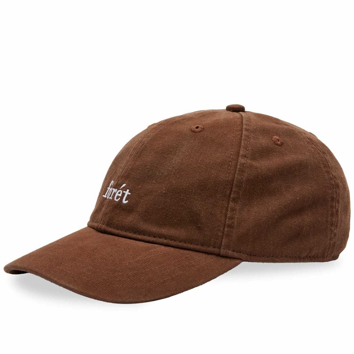 Photo: Foret Men's Hawk Washed Cap in Brown
