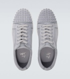 Christian Louboutin Louis Junior Spikes suede sneakers