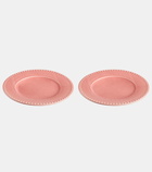 Bordallo Pinheiro Fantasia set of 2 charger plates