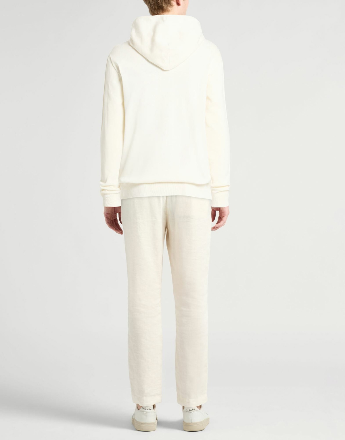 Lardini Mens Sweater in Ivory