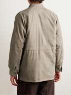 Stòffa - Traveller Suede Jacket - Neutrals