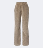 The Row Adler cotton corduroy wide-leg pants
