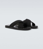 Gucci Logo jacquard sandals