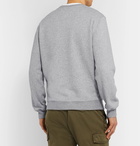 Brunello Cucinelli - Mélange Loopback Cotton-Jersey Sweatshirt - Gray