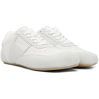 MM6 Maison Margiela White Anatomic Sneakers