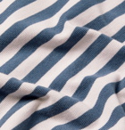 nanamica - Striped Cotton and COOLMAX-Blend Jersey T-Shirt - Blue