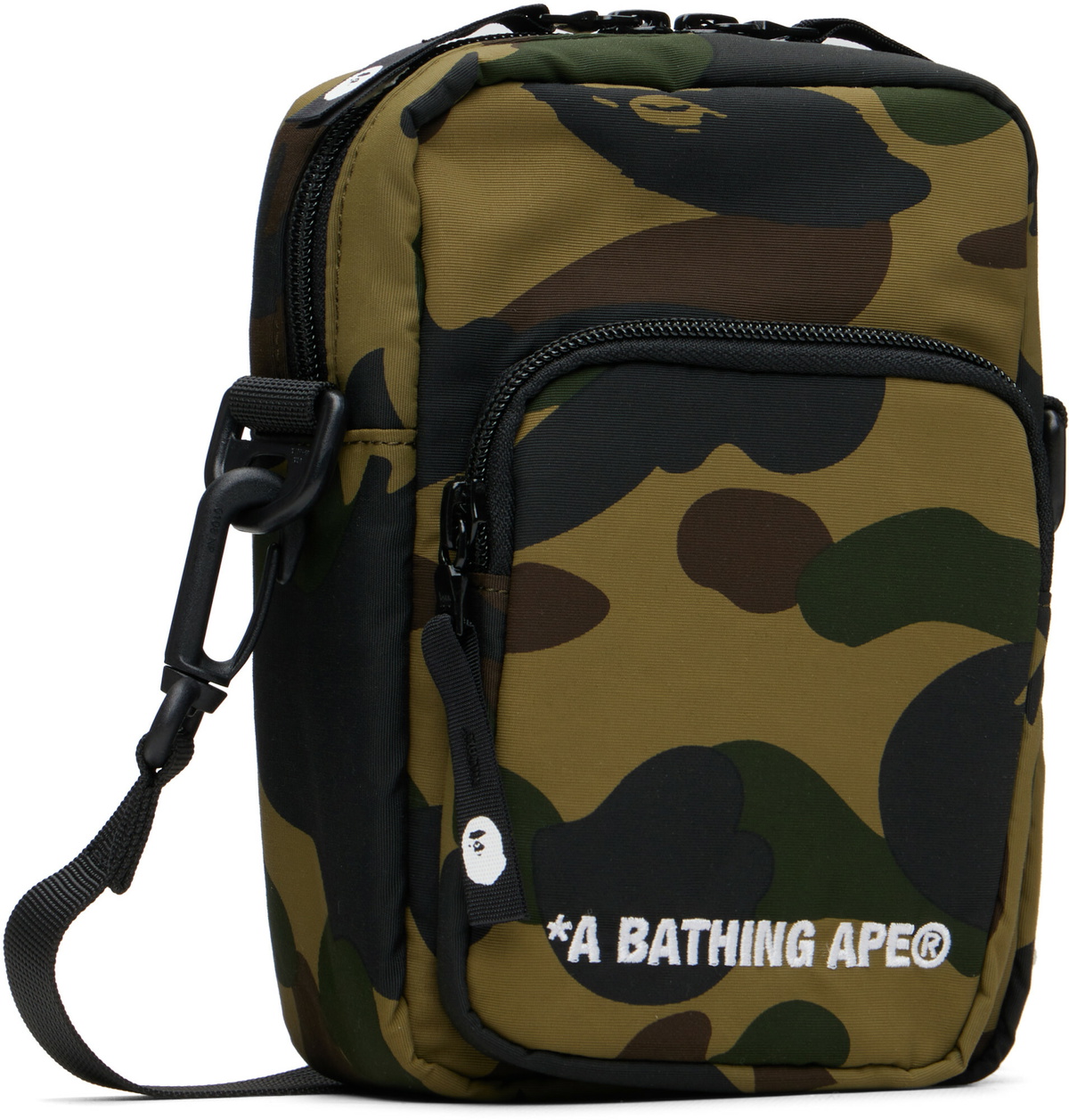 BAPE Khaki 1st Camp Mini Shoulder Bag