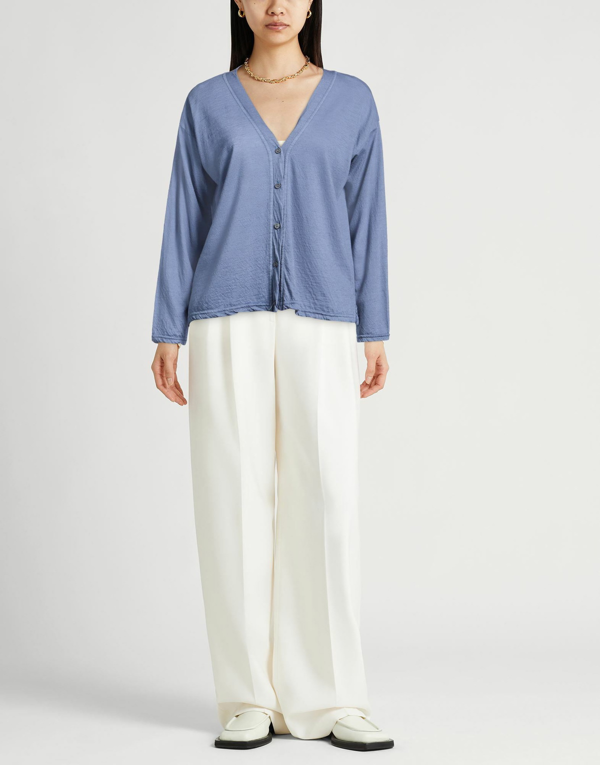 Crossley Womens Cardigan Slate in Blue