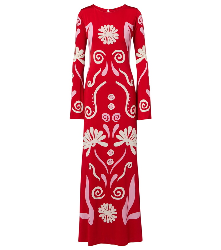 Photo: Cala de la Cruz Amay printed maxi dress