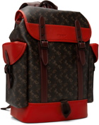 Coach 1941 Brown & Red Hitch Backpack