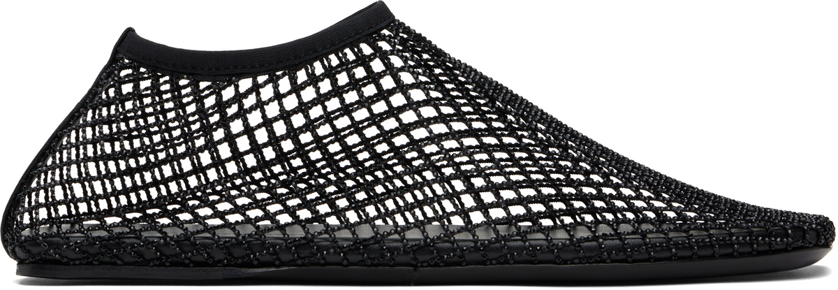 Christopher Esber Black Minette Flats