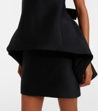 Balenciaga Peplum bustier dress