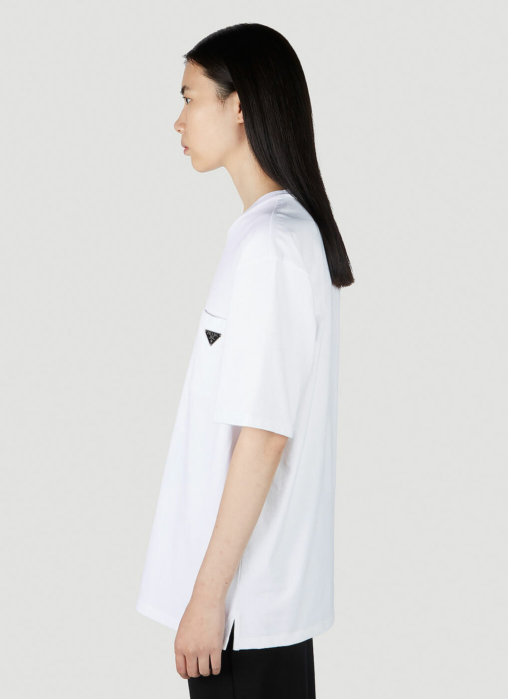 White prada hotsell t shirt