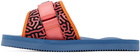 Suicoke Orange & Blue PADRI-PT06 Sandals