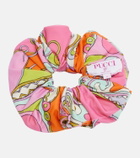 Pucci Orchidee scrunchie