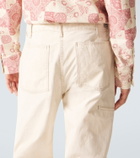 RRL Cotton canvas straight pants