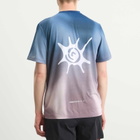 Bandit Men's Lightweight Drift Performance T-Shirt in Tranuil Blue/Wave Ombre