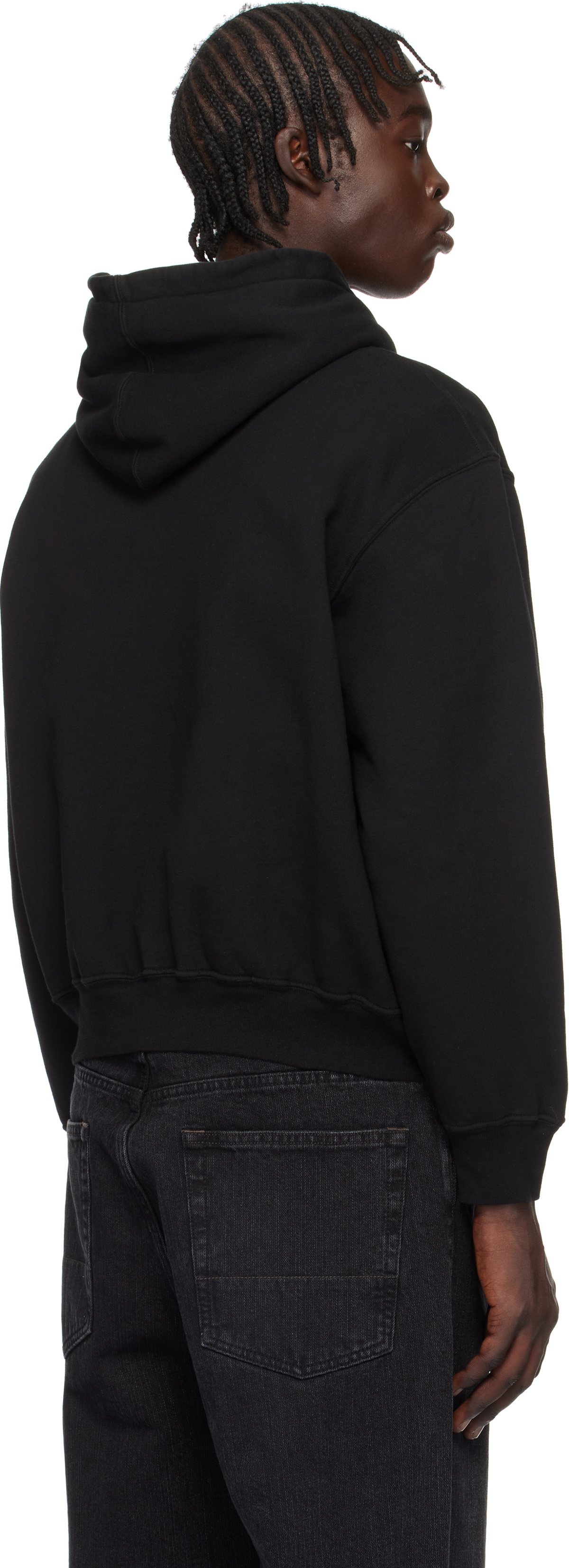 Lady White Co. Black Mini Hoodie