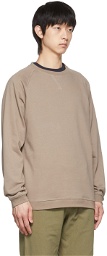 Satta Taupe Cotton Sweatshirt