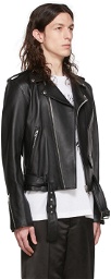 Johnlawrencesullivan Black Leather Jacket