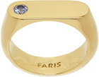 FARIS SSENSE Exclusive Gold Blanco Ring