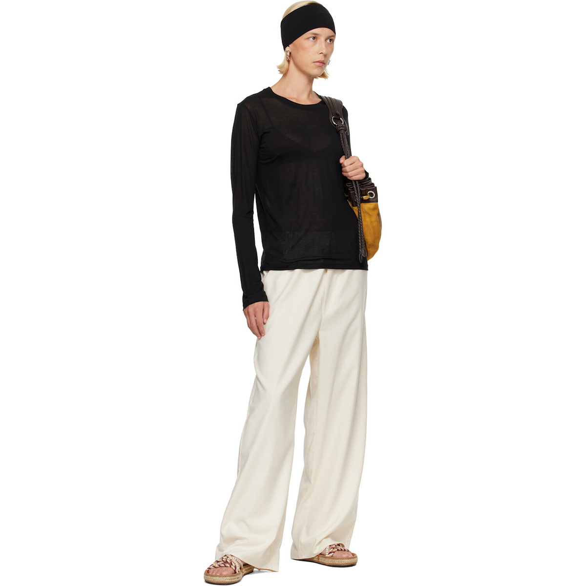 Baserange Black Long Sleeve T-shirt