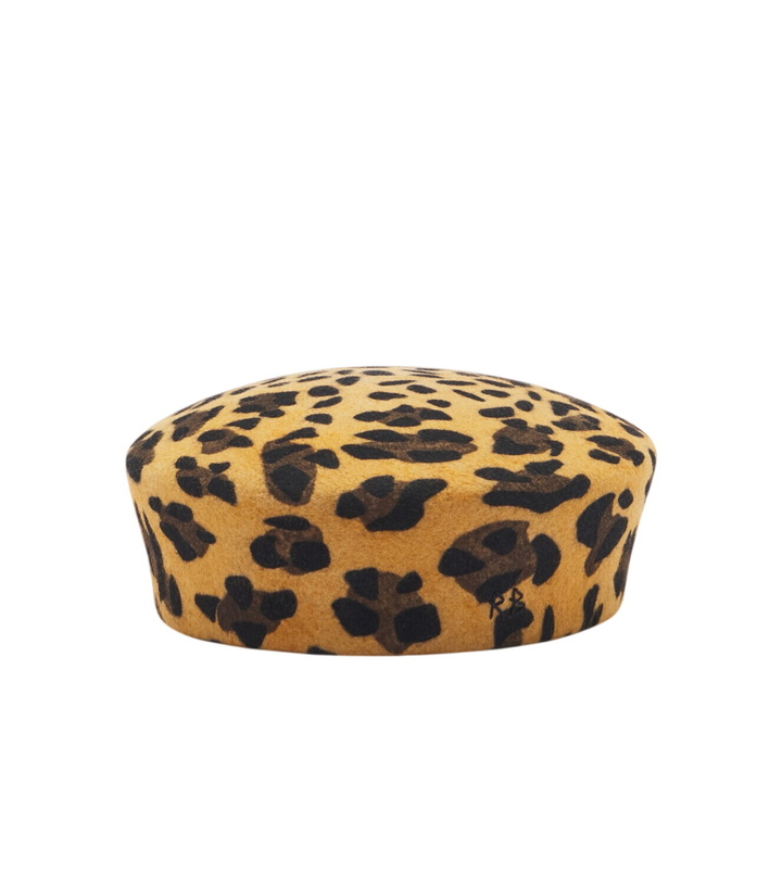 Photo: Ruslan Baginskiy Leopard-print wool felt hat