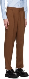 ANOTHER ASPECT Brown Pants 1.0 Trousers