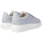 ALEXANDER MCQUEEN - Exaggerated-Sole Leather Sneakers - Gray
