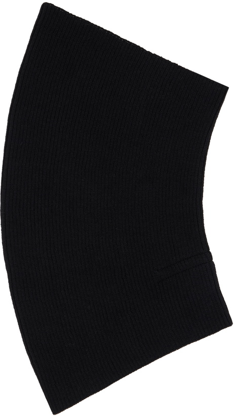Photo: Julius Black Curved Tube Scarf
