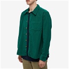 Corridor Men's Corduroy Shirt in Green