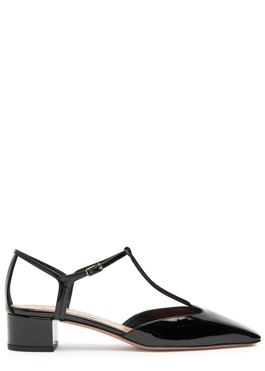 Aquazzura Sorbonne 35 Patent Leather Pumps