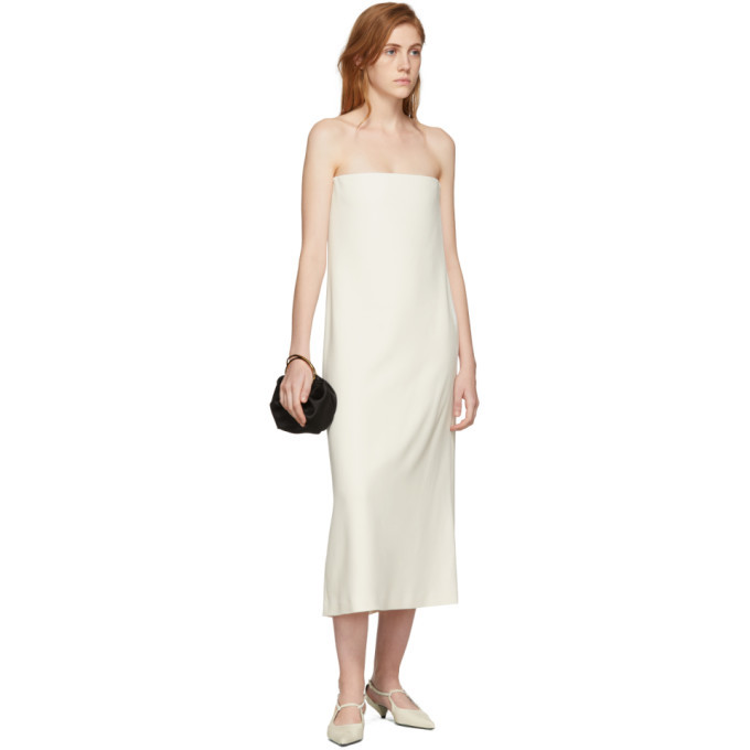 The Row Off White Paola Dress The Row