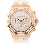 Audemars Piguet Royal Oak Offshore Silver Dial Automatic Ladies Chronograph Watch 26231OR.ZZ.D010CA.01