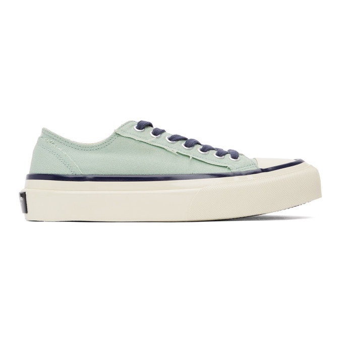 Photo: Article No. Green Vulcanized 1007 Low-Top Sneakers