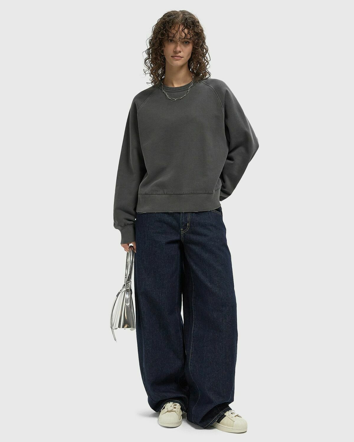 Carhartt WIP Torion Sweat Grey Womens Sweatshirt