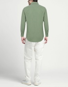 Finamore 1925 Mens Shirt in Sage green