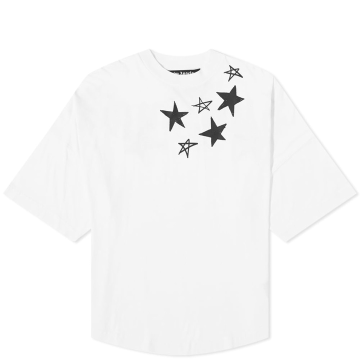 Photo: Palm Angels Shooting Stars Oversized Logo Tee