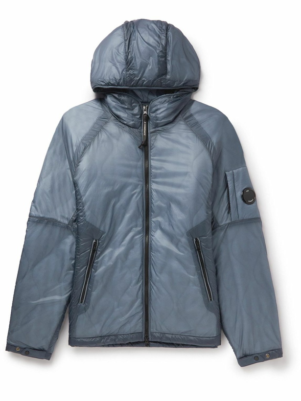 Photo: C.P. Company - Padded Ripstop Hooded Jacket - Blue